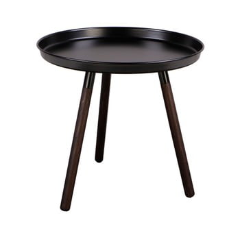 Măsuță nørdifra sticks, înălțime 46,5 cm, negru