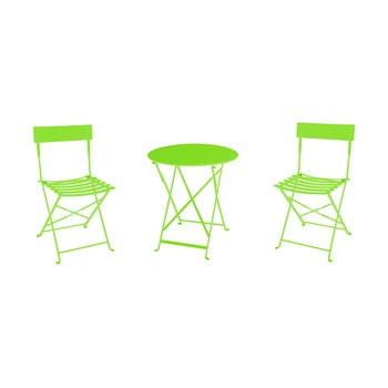 Set mobilier de grădină resol tea time, verde