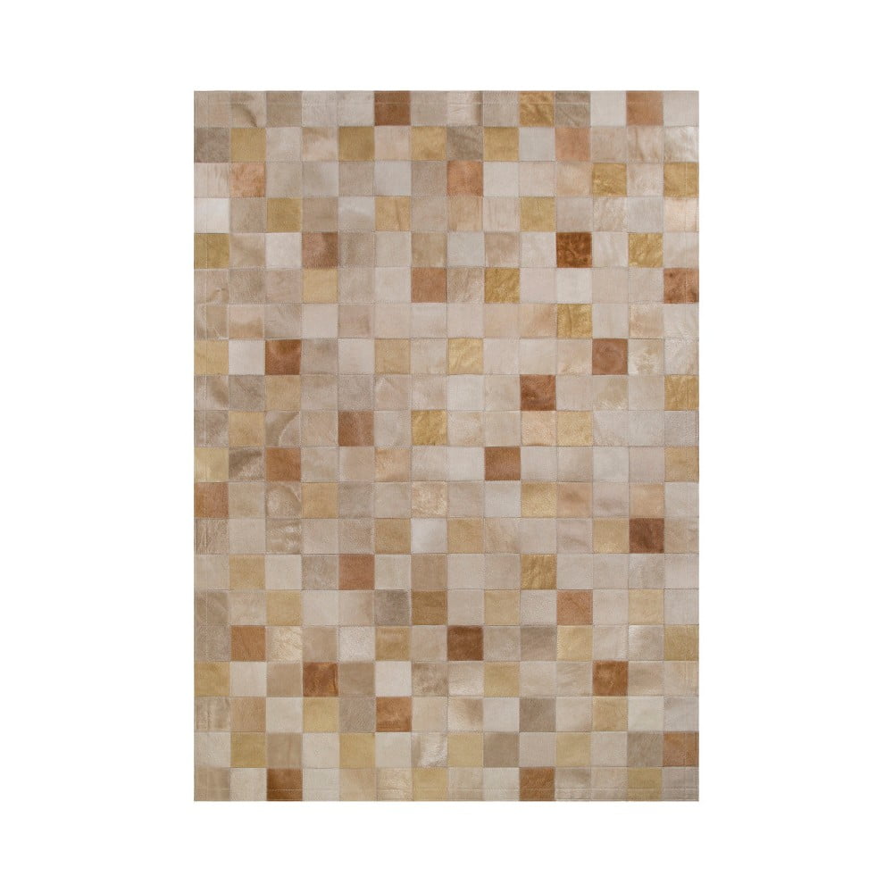 Kožený koberec Pipsa Multitones, 180 x 120 cm