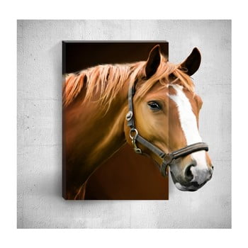 Tablou de perete 3D Mosticx Horse, 40 x 60 cm