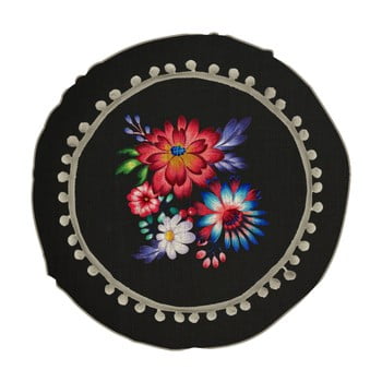 Pernă reversibilă madre selva colorful flowers, ⌀ 45 cm