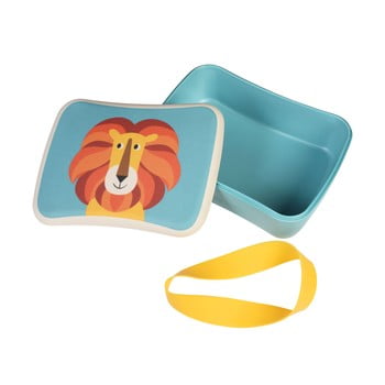Cutie pentru gustări din bambus rex london charlie the lion