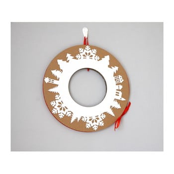 Coroniță advent cu panglică roșie unlinited design for kids