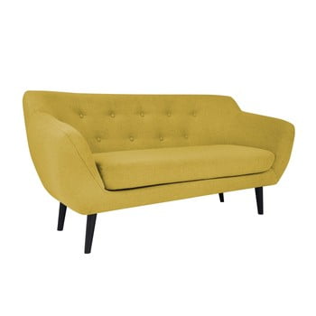 Canapea cu 2 locuri mazzini sofas piemont, galben