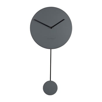 Ceas de perete zuiver minimal, gri