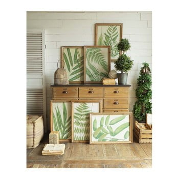 Set 6 tablouri orchidea milano botanica leaves