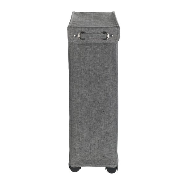 Tmavě šedý koš na prádlo Wenko Corno, 44,4 l