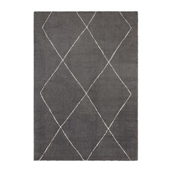 Covor elle decor glow massy, 160 x 230 cm, gri închis