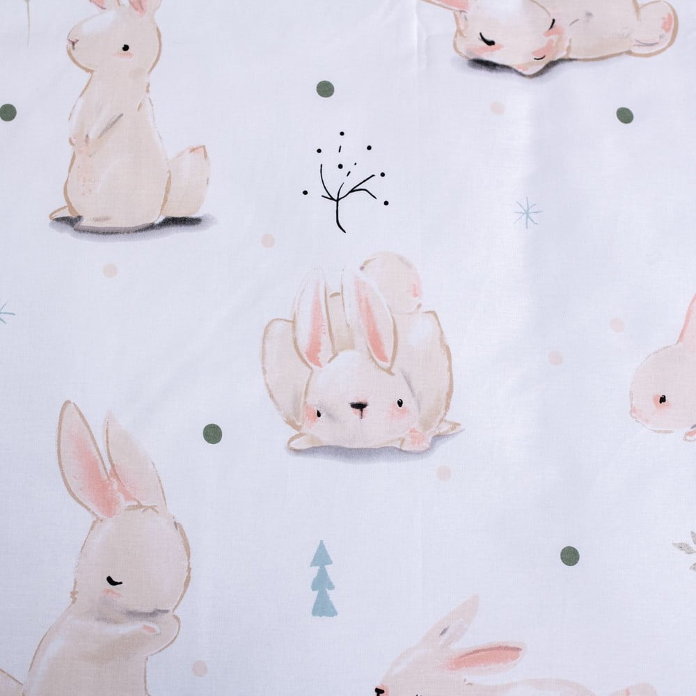 Produktové foto Bavlněné dětské povlečení do postýlky 100x135 cm Bunnies – Jerry Fabrics