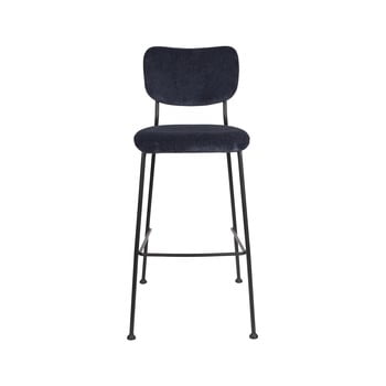 Set 2 scaune de bar zuiver benson, înălțime 102,2 cm, albastru închis