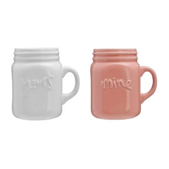 Set 2 căni premier housewares mine & yours, 360 ml