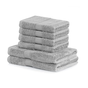Set 6 prosoape decoking bamby silver, gri