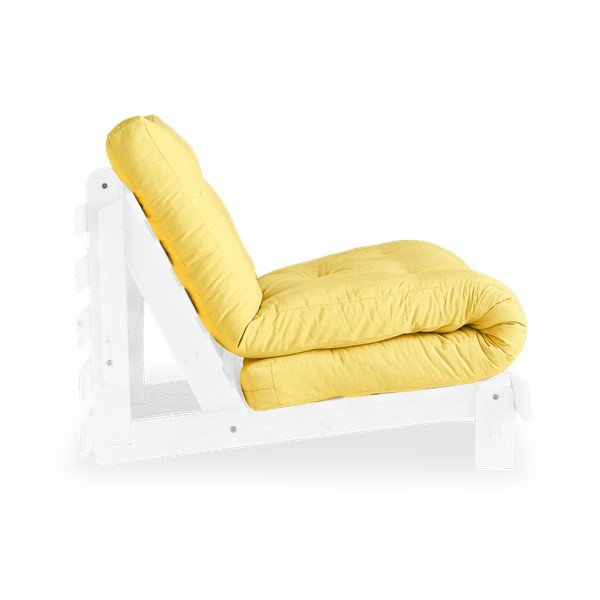 Variabilní křeslo Karup Design Roots White/Yellow