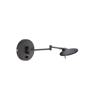 Aplică led trio kazan, lungime 55 cm, negru