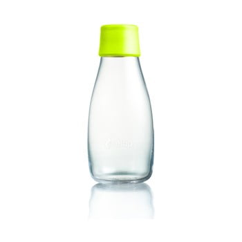 Sticlă cu garanție pe viață retap, 300 ml, verde deschis
