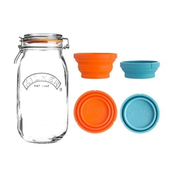 Recipient pentru alimente cu cupe de măsurare kilner, 3 l