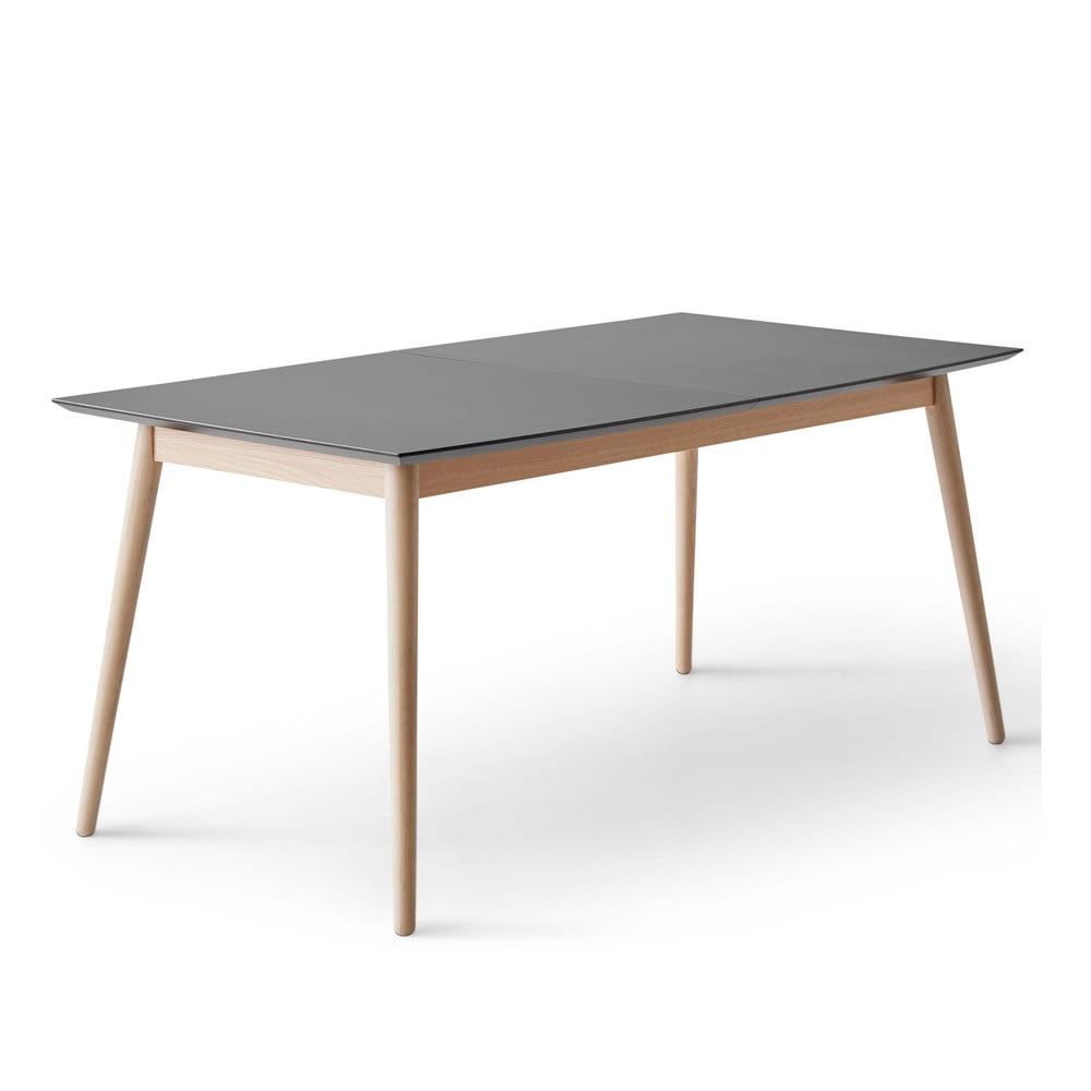 Rozkládací jídelní stůl v antracitovo-přírodní barvě 90x165 cm Meza – Hammel Furniture