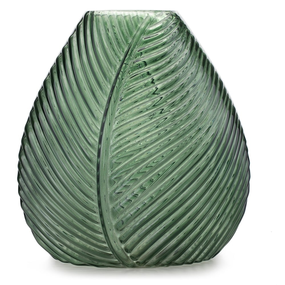 Zelená skleněná váza (výška 22 cm) Terrassa – AmeliaHome