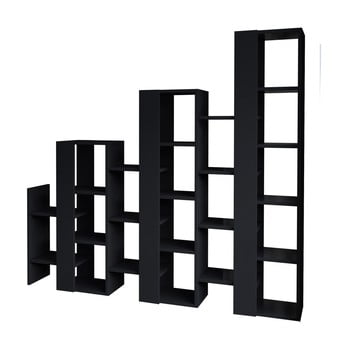 Bibliotecă homitis lift, gri antracit