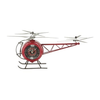 Ceas de birou mauro ferretti helicopter 42 x 22 cm
