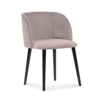 Scaun cu înveliș de catifea Windsor & Co Sofas Aurora, mov