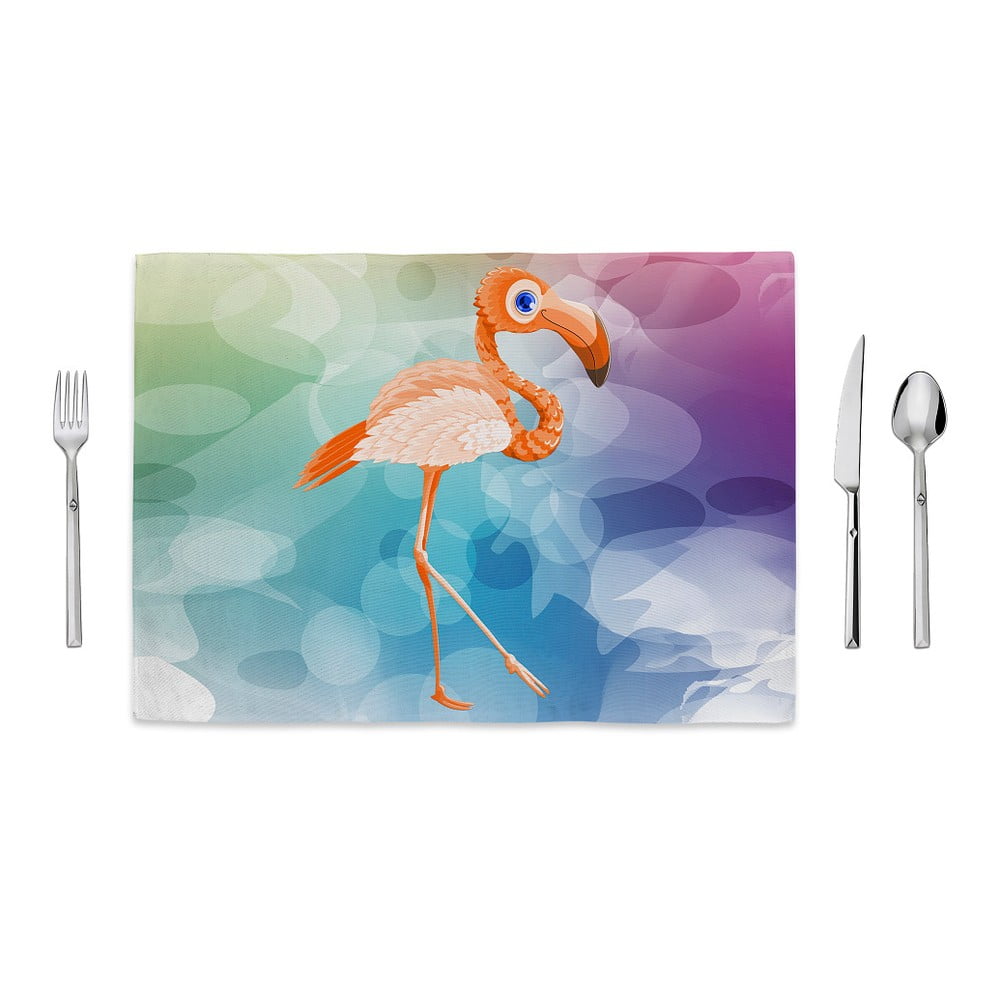 Prostírání Home de Bleu Baby Flamingo, 35 x 49 cm