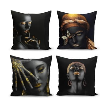 Set 4 fețe de pernă minimalist cushion covers luzo, 45 x 45 cm