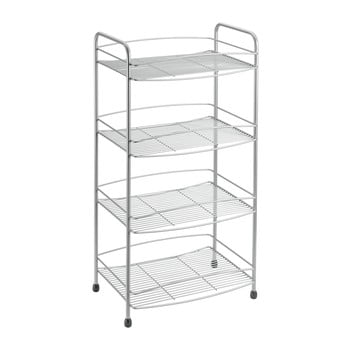 Suport cu 4 rafturi metaltex onda, 37 x 79 cm