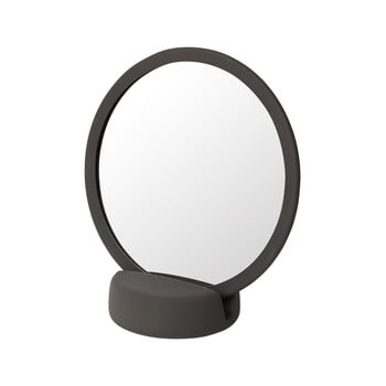 Oglindă cosmetică pentru masă blomus, înălțime 18,5 cm, maro