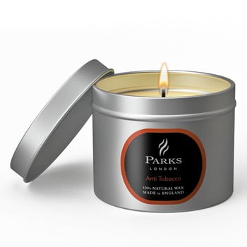 Lumânare cu aromă de portocală împotriva mirosului de țigară parks candles london, 25 de ore de ardere