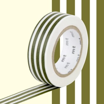 Bandă decorativă washi mt masking tape florine, rolă 10 m