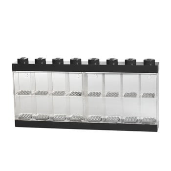 Cutie pentru 16 minifigurine lego®, negru