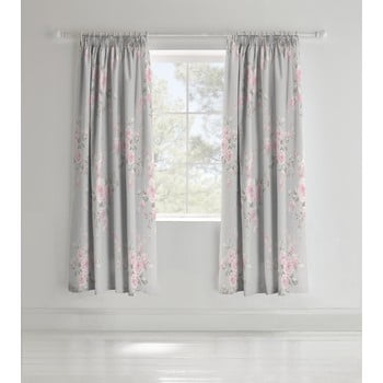 Set 2 draperii catherine lansfield canterbury rose, 168 x 183 cm