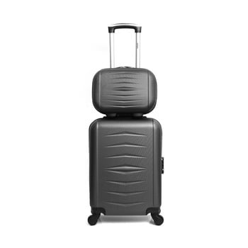 Set 2 geamantane cu roți infinitif oviedo, gri
