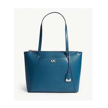 Geantă din piele michael kors maddie, albastru - verde