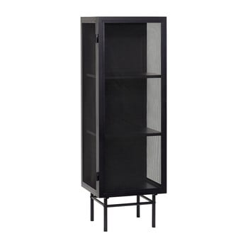 Dulap vitrină hübsch enok, lungime 50 cm, negru