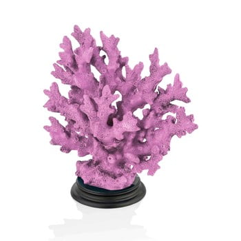 Coral decorativ the mia coral, 25 x 23 cm, mov