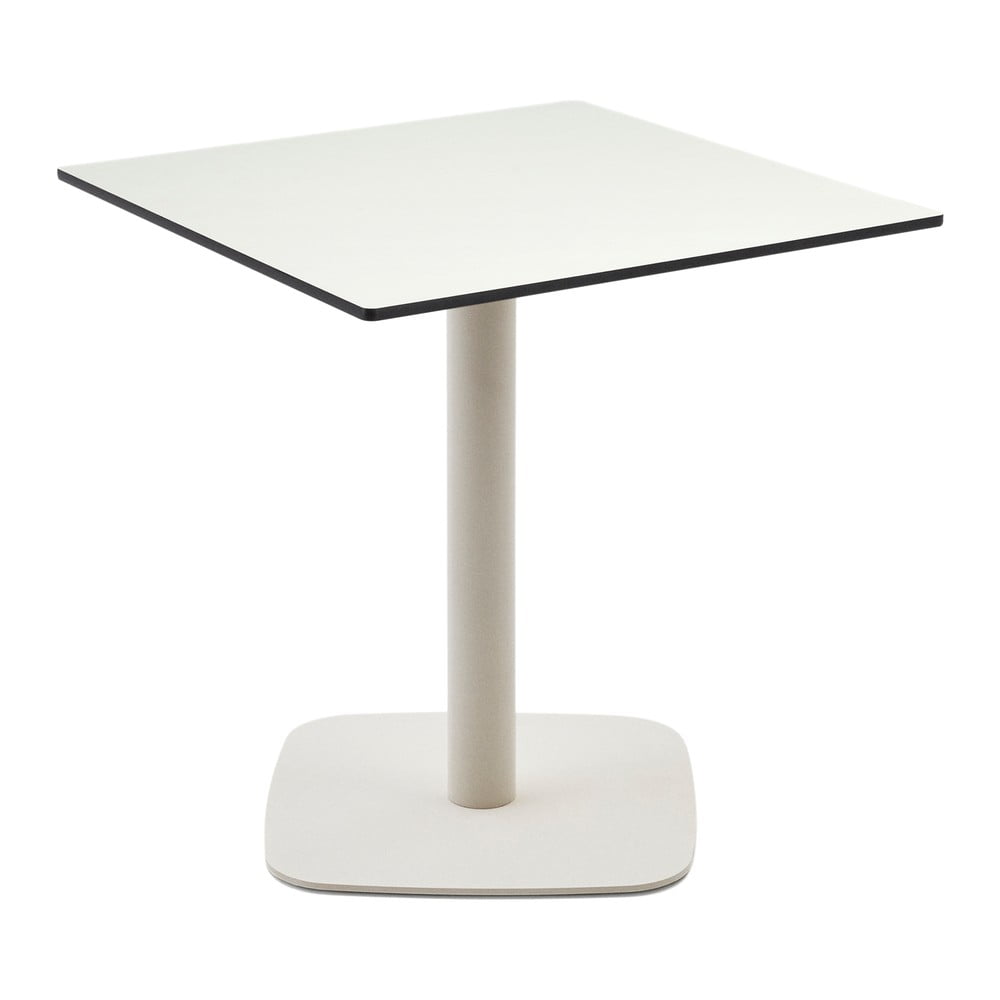 Kovový zahradní jídelní stůl 68x68 cm Dina – Kave Home
