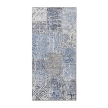 Covor Elle Decor Pleasure Denain, 200 x 290 cm, albastru