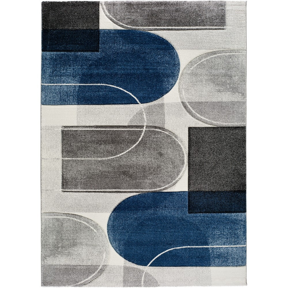 Modro-šedý koberec Universal Mya, 80 x 150 cm