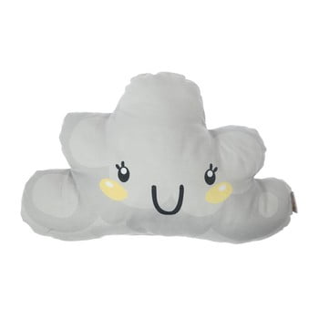 Pernă din amestec de bumbac pentru copii apolena pillow toy arro, 21 x 40 cm, gri