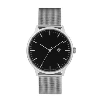 Ceas chpo nando silver, argintiu - negru