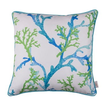 Față de pernă apolena deepblue coral, 43 x 43 cm