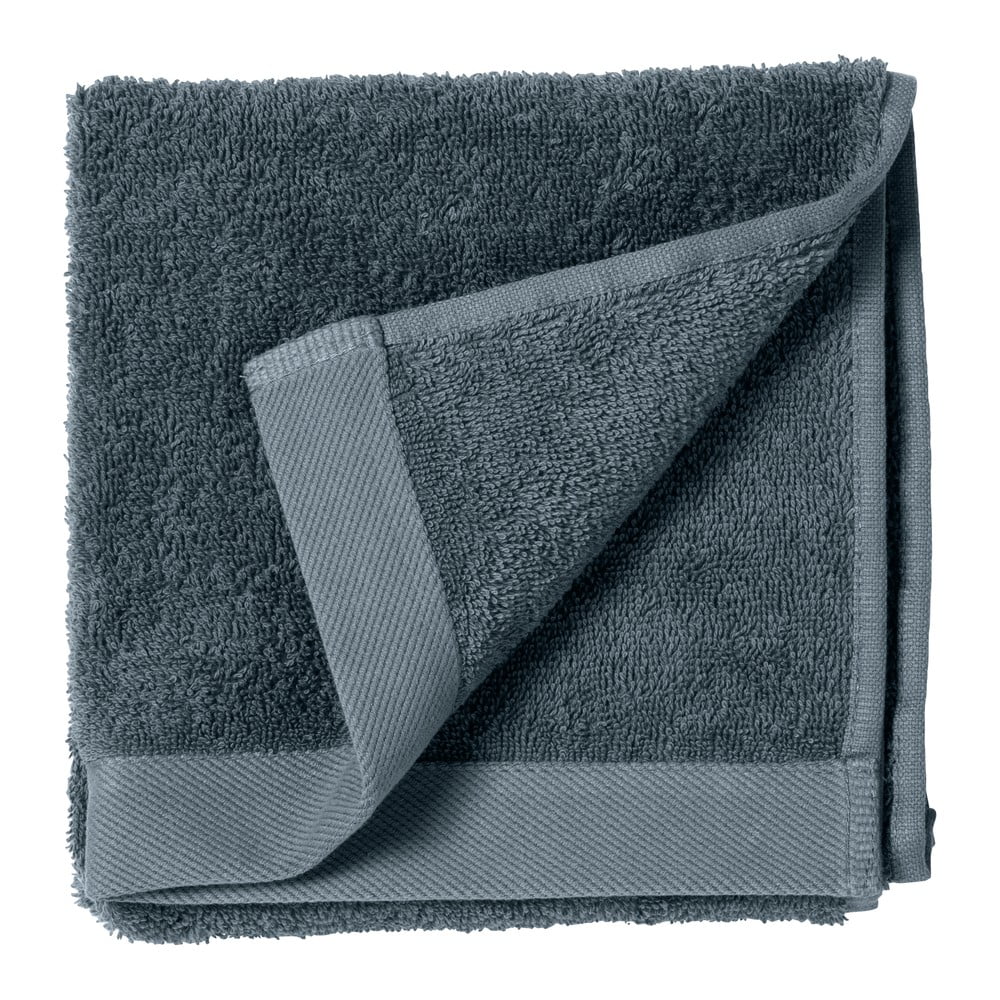 Modrý ručník z froté bavlny Södahl China, 60 x 40 cm