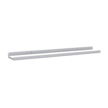 Raft din lemn de stejar rowico gorgona, lungime 70 cm, alb