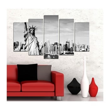 Tablou din mai multe piese 3d art rohmudo, 102 x 60 cm