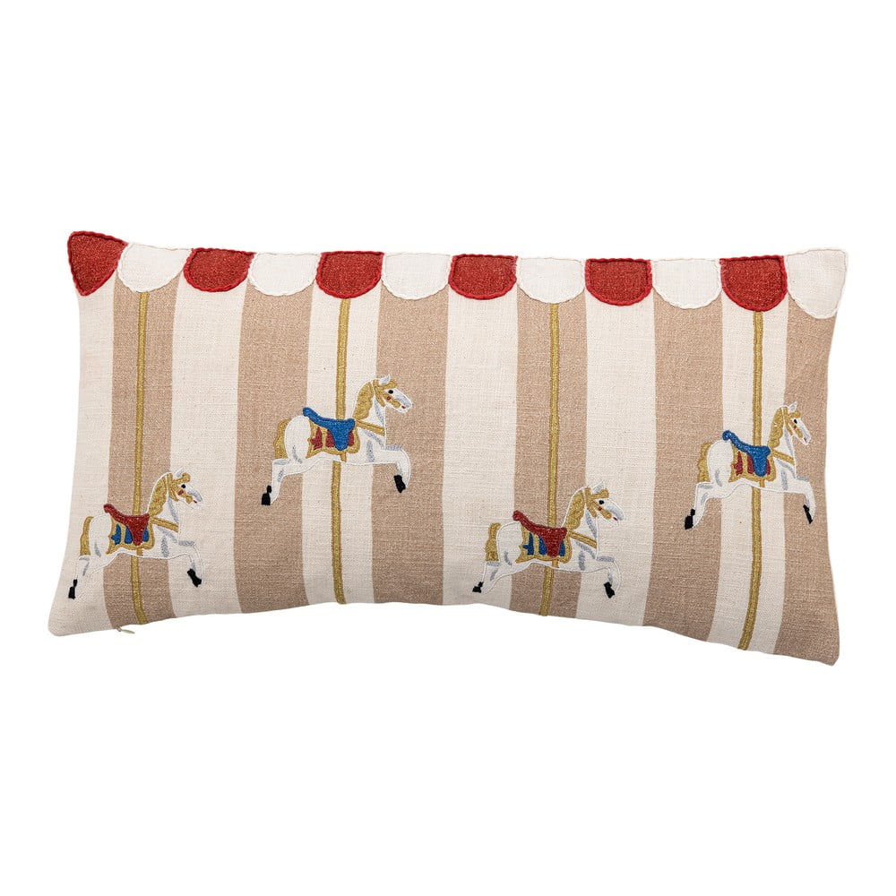 Bavlněný dekorační polštář 30x60 cm Merry-go-round – Bloomingville