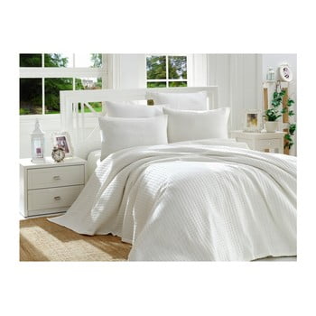 Set din bumbac pentru dormitor double pique 220 x 240 cm