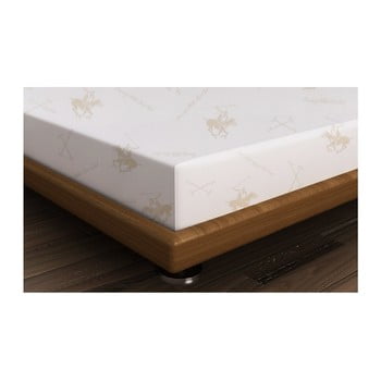 Cearșaf din bumbac polo beige, 240 x 260 cm