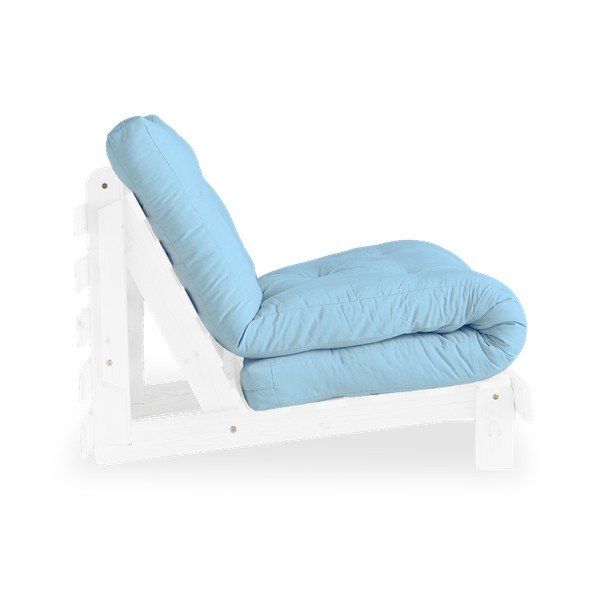 Variabilní křeslo Karup Design Roots White/Light Blue